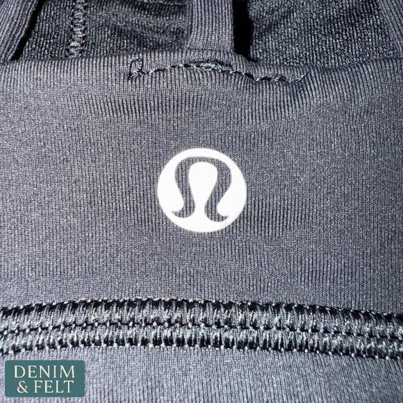 Lululemon Free To Be Bra Wild Black Strappy Back Yoga Sports Bra Size 8 - Picture 12 of 13